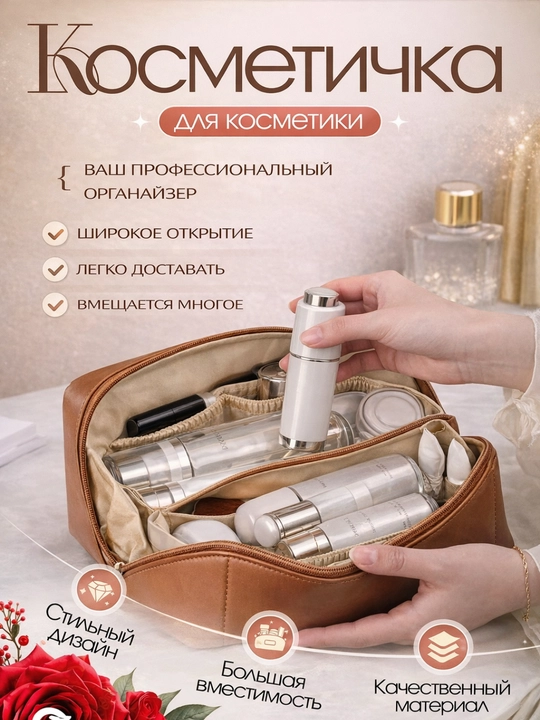 Косметичка, органайзер для косметики