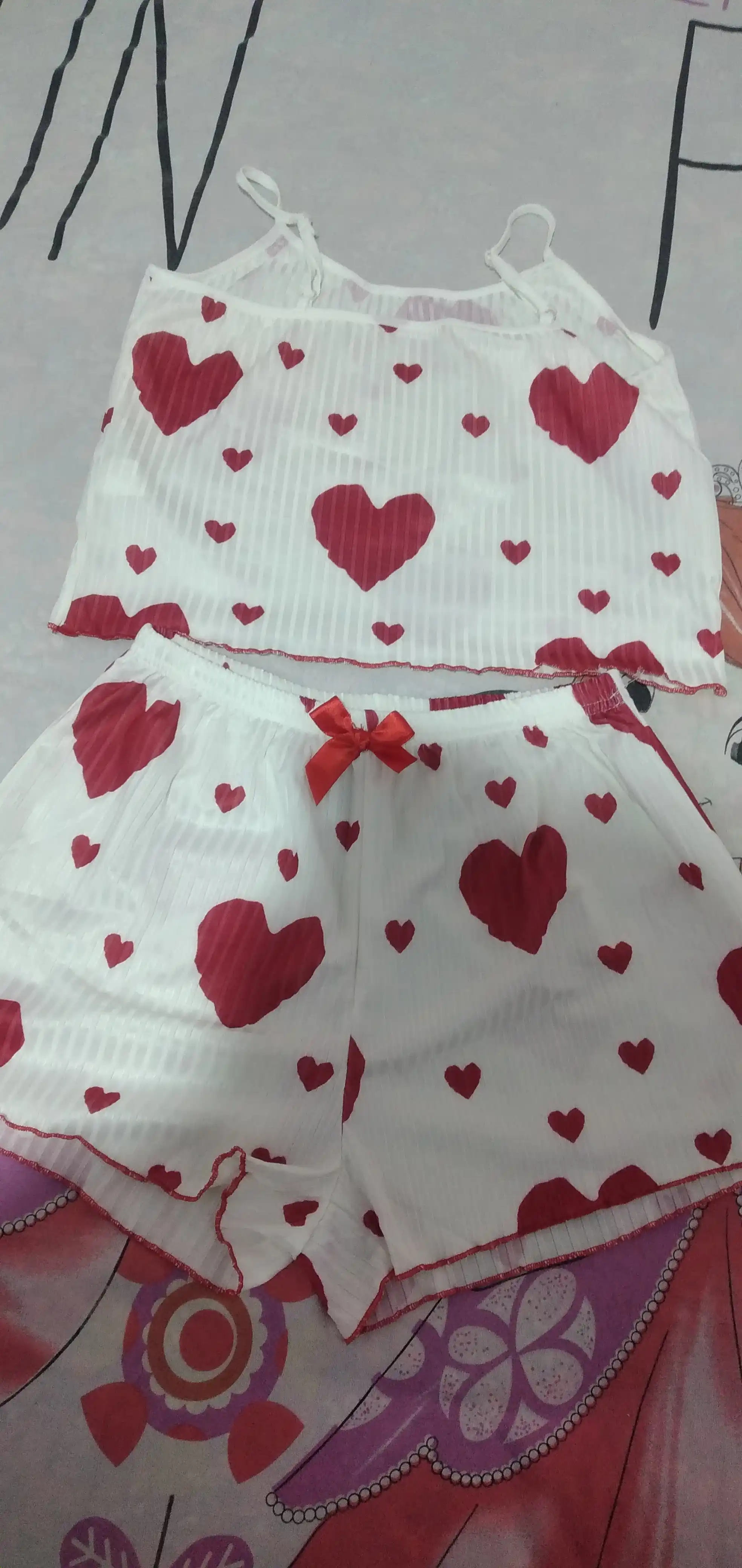 Ayollar pijamasi, yozgi, yumshoq, ustki va shortili 2 ta 1 da pijama