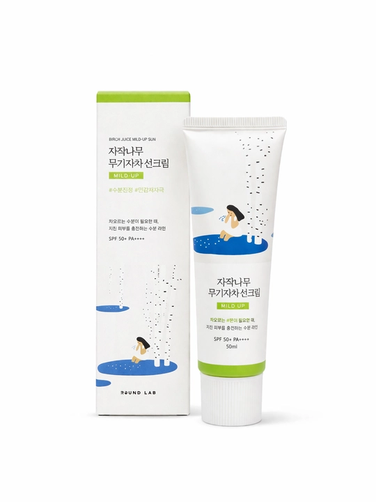 Round Lab Birch Juice Moisturizing Sunscreen SPF 50+ 50 ml - 