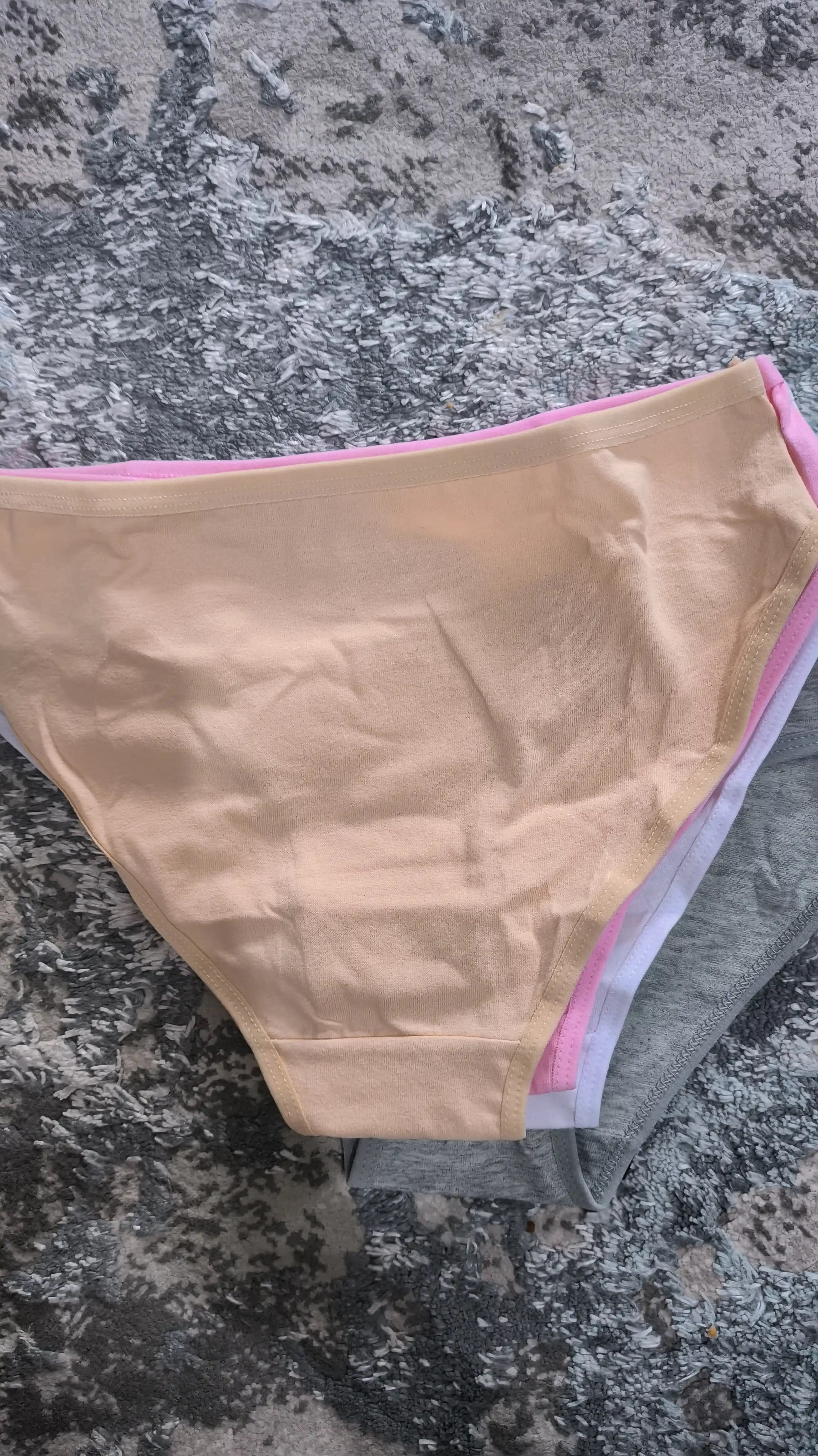 Трусы женские хлопковые, слипы, хлопок, набор 5 шт, S-2XL, комфортное нижнее бельё