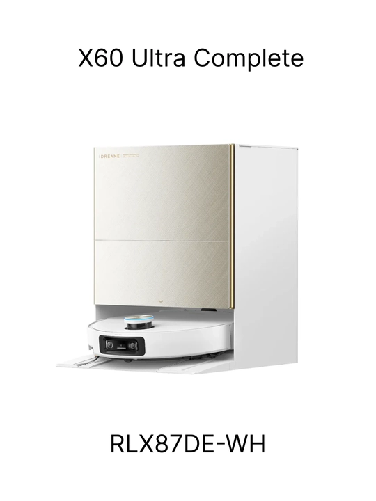 Робот-пылесос Dreame X60 Ultra, сухая/влажная уборка, 35000 Па, стирка 100°C, до 210 мин