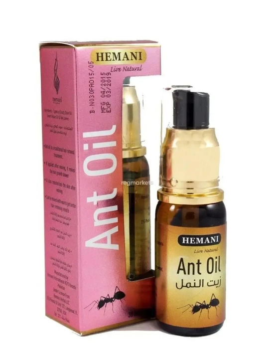 Муравьиное масло Hemani Ant oil, для удаления волос, 30 мл