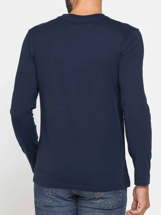 Лонгслив мужской Carrera Jeans c круглым вырезом, 100% хлопок