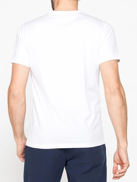 Erkaklar uchun bazaviy futbolka, Carrera Jeans,100% paxta, Italiya