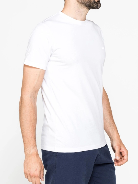 Erkaklar uchun bazaviy futbolka, Carrera Jeans,100% paxta, Italiya