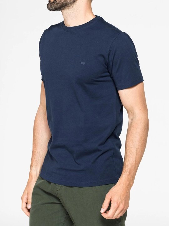 Erkaklar uchun bazaviy futbolka, Carrera Jeans,100% paxta, Italiya
