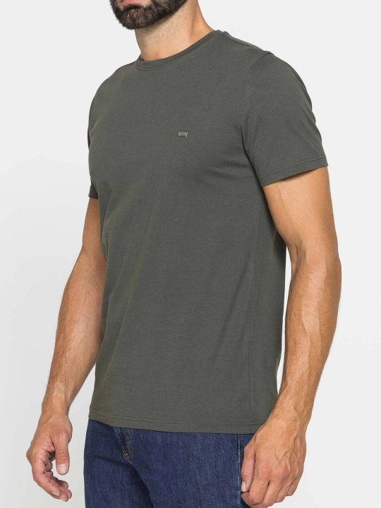 Erkaklar uchun bazaviy futbolka, Carrera Jeans,100% paxta, Italiya