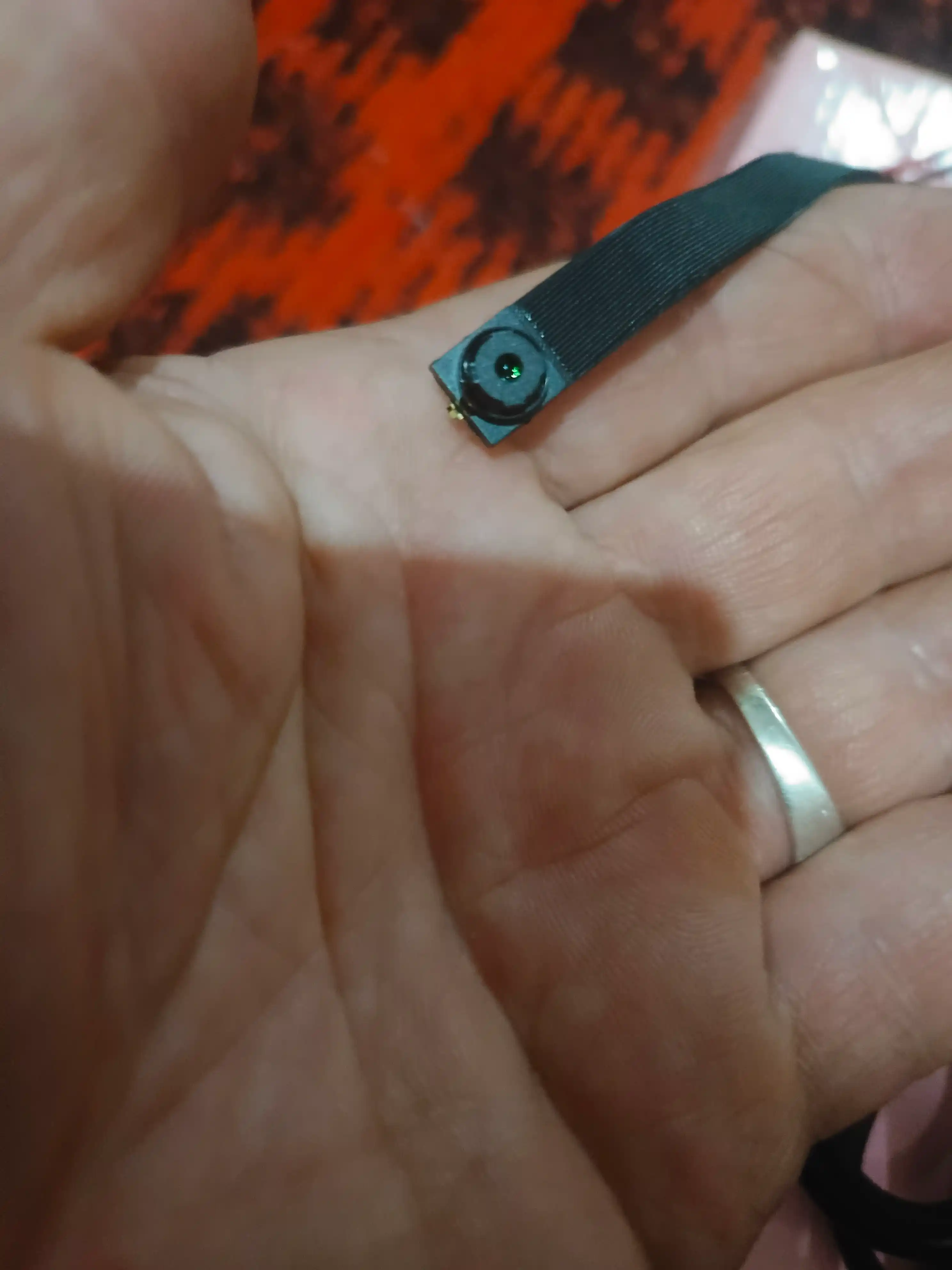 Mini FULL HD kuzatuv kamerasi, 1080p USB + batareya