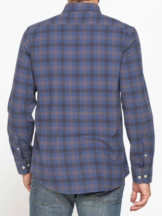 Erkaklar uchun katakli ko‘ylak Carrera Jeans,100% paxta, Italiya