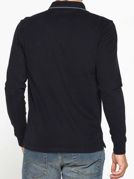 Erkaklar uchun uzun yengli polo ko‘ylak Carrera Jeans, 100% paxta, Italiya