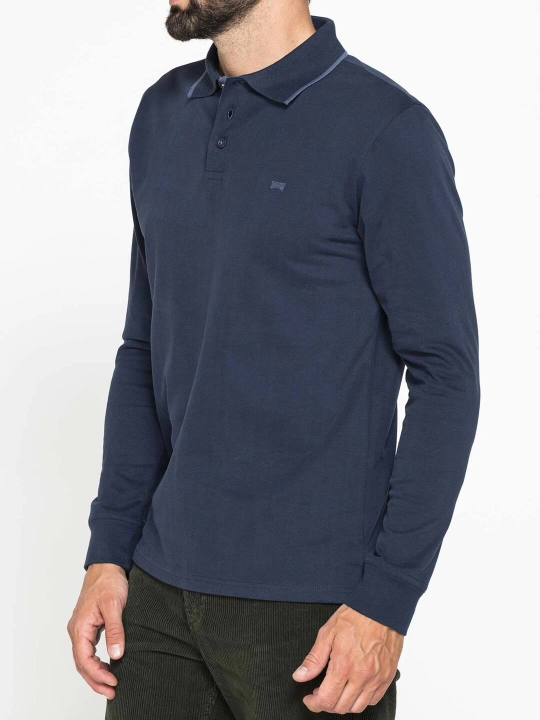 Erkaklar uchun uzun yengli polo ko‘ylak Carrera Jeans, 100% paxta, Italiya
