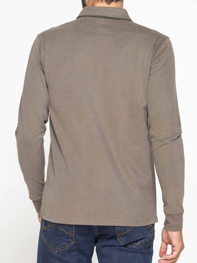 Erkaklar uchun uzun yengli polo ko‘ylak Carrera Jeans, 100% paxta, Italiya