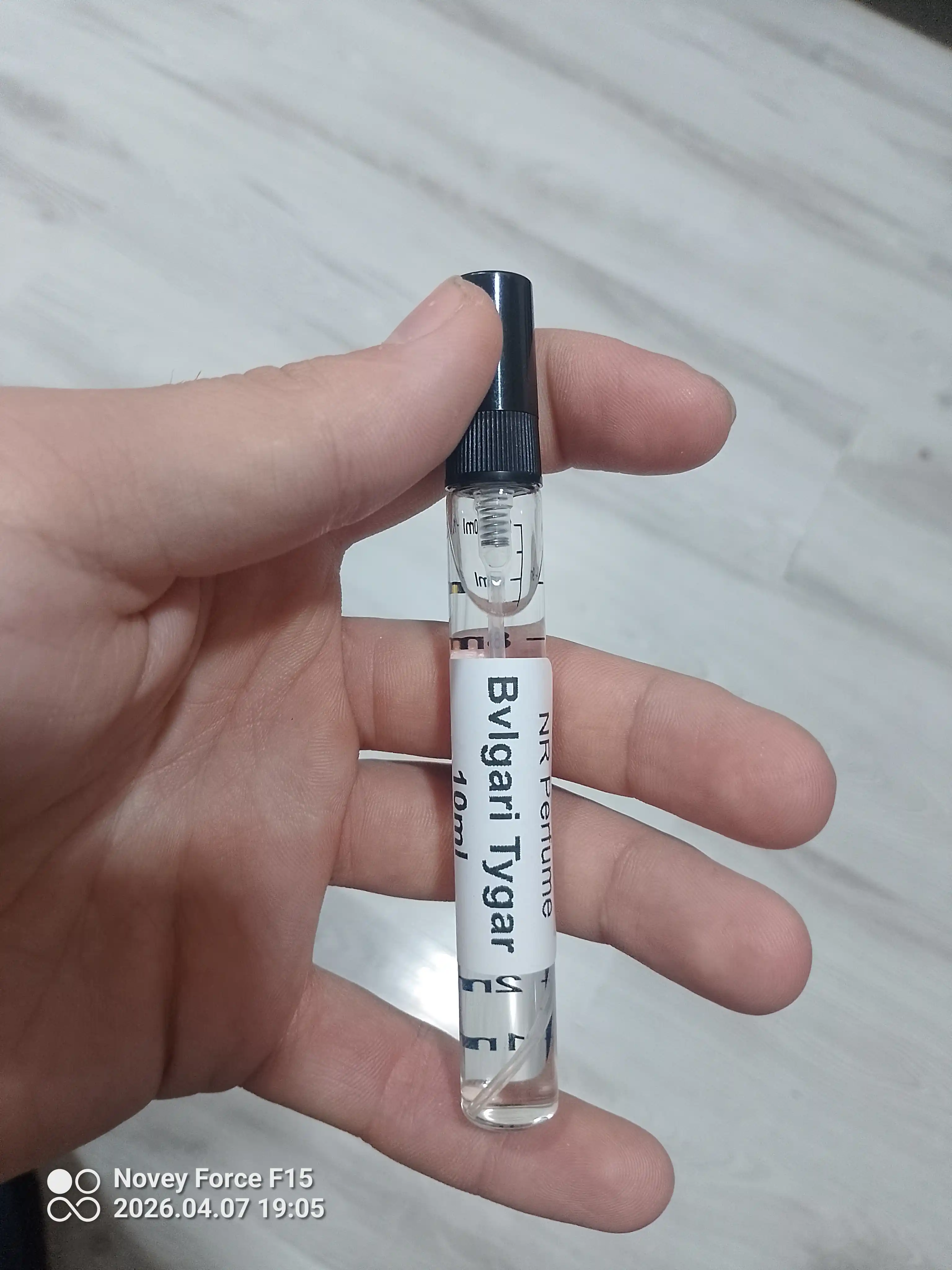Atir Bvlgari Tygar erkaklar uchun, Fransiya