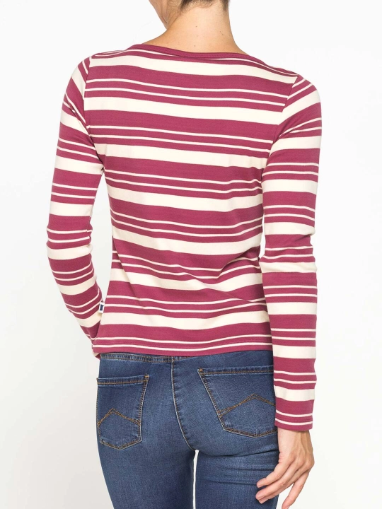 Ayollar longslivi, yo‘l-yo‘l, 100% paxta, Carrera Jeans