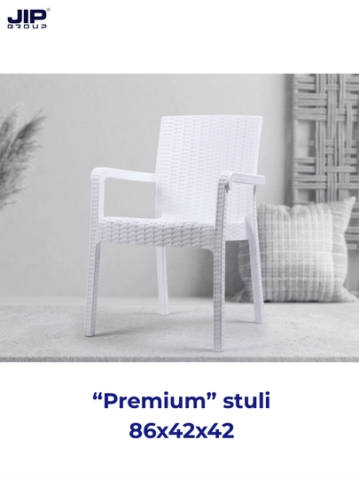 Пластиковый стул «Premium», выдерживает нагрузку до 200 кг — JIPLAST-PREMIUM002