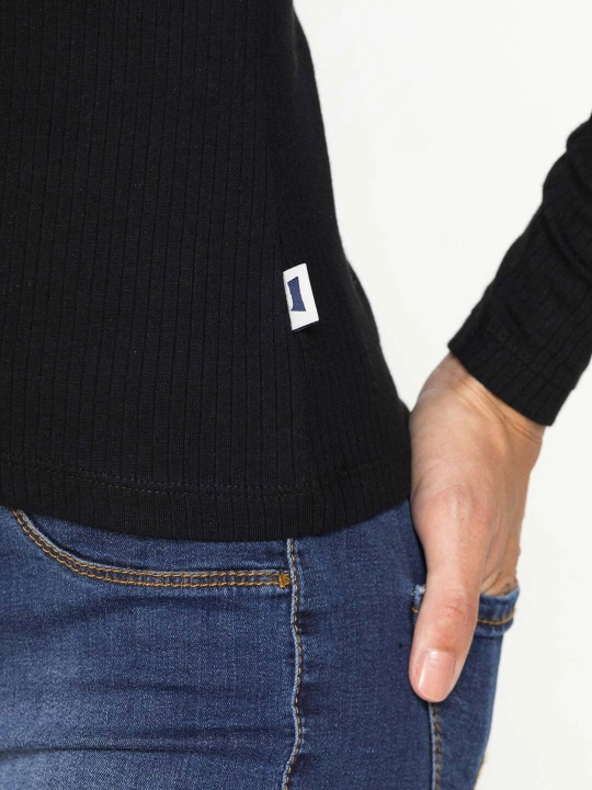 Ayollar longslivi Carrera Jeans lapsha matodan