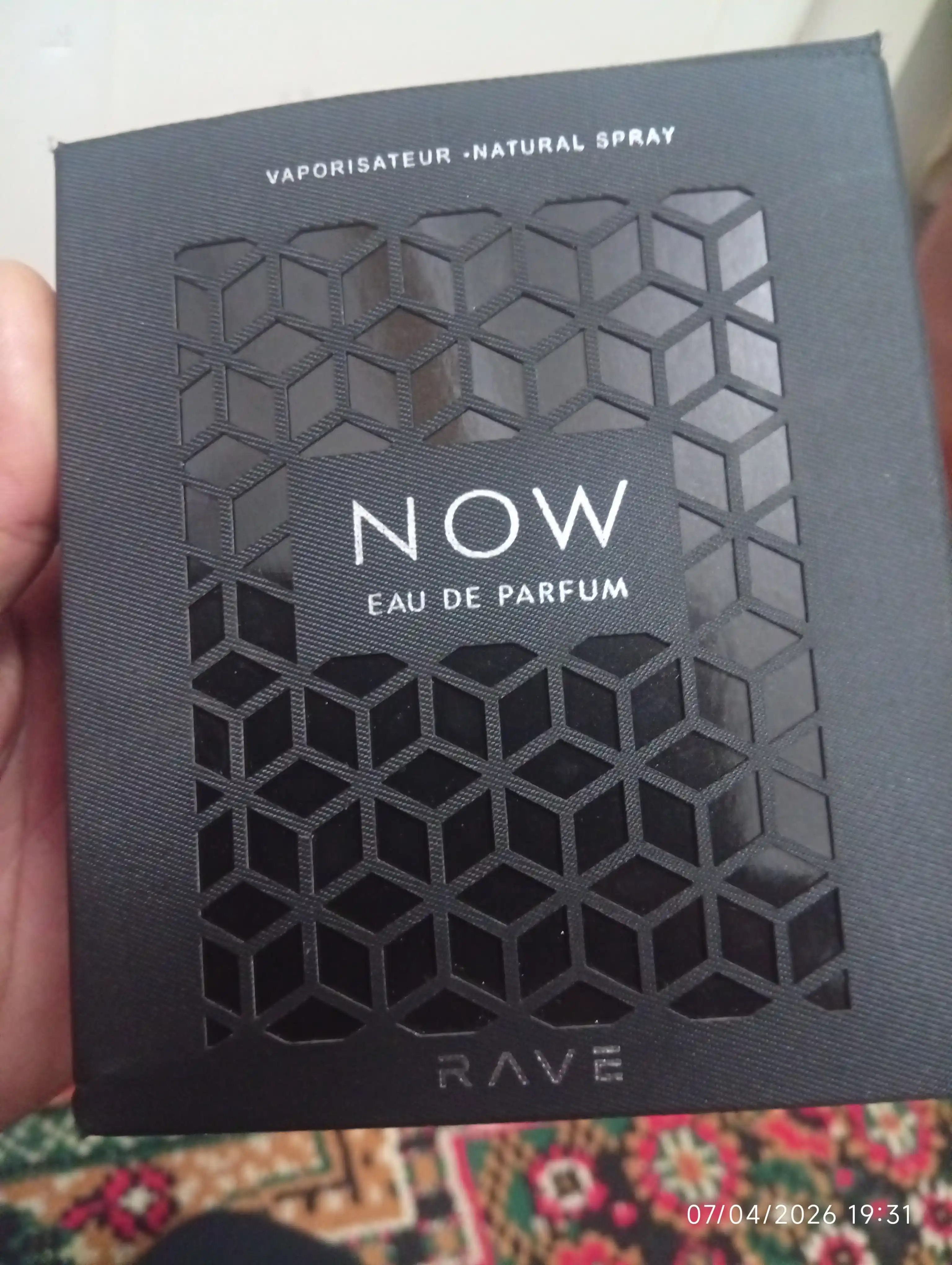 Parfyumlangan suv Now Rave, erkaklar uchun, 100 ml