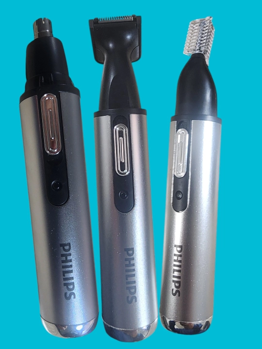 PHILIPS ayollar va erkaklar uchun tana va yuz uchun trimmer, simsiz, elektr