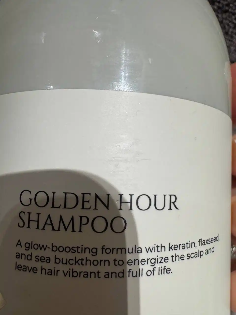 Hadat Cosmetics — bo‘yalgan sochlar uchun professional shampun Golden Hour