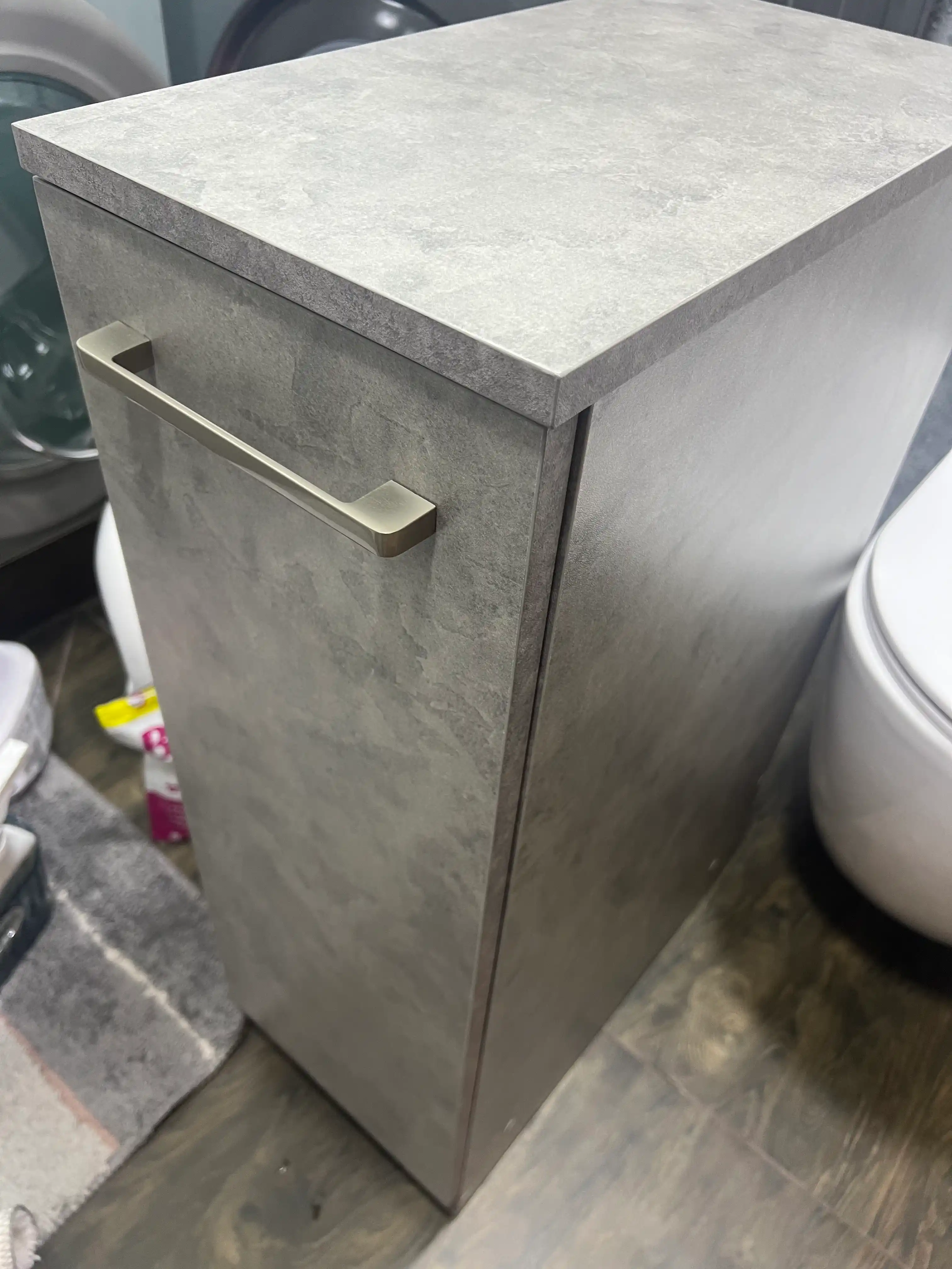 Тумба для ванной комнаты, ACACIA, компактная, с 2 отделениями, 75x45x25 см