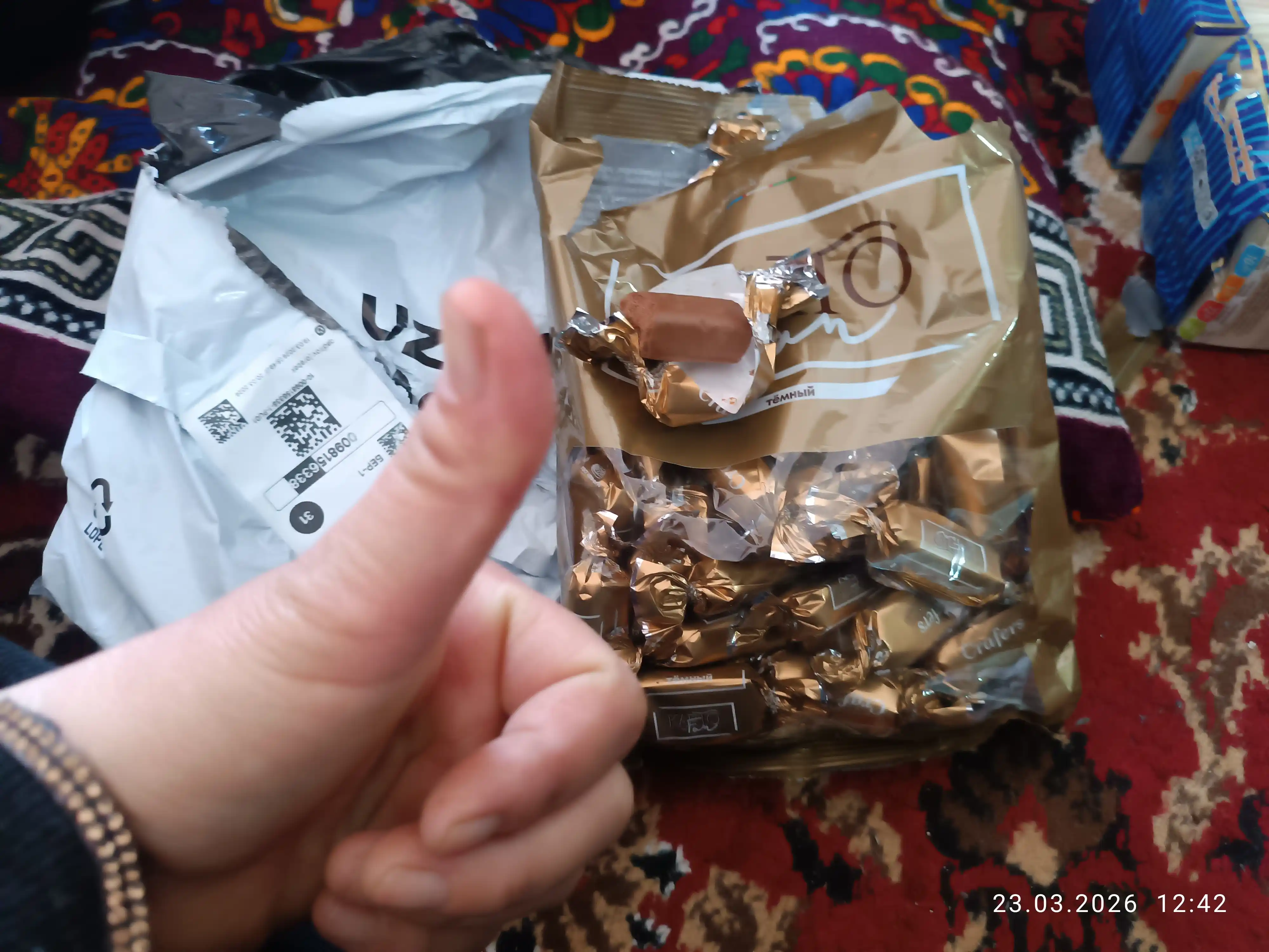 Crafers Fan shokolad ta’mli kartoshka shokolad konfeti (440 gr)