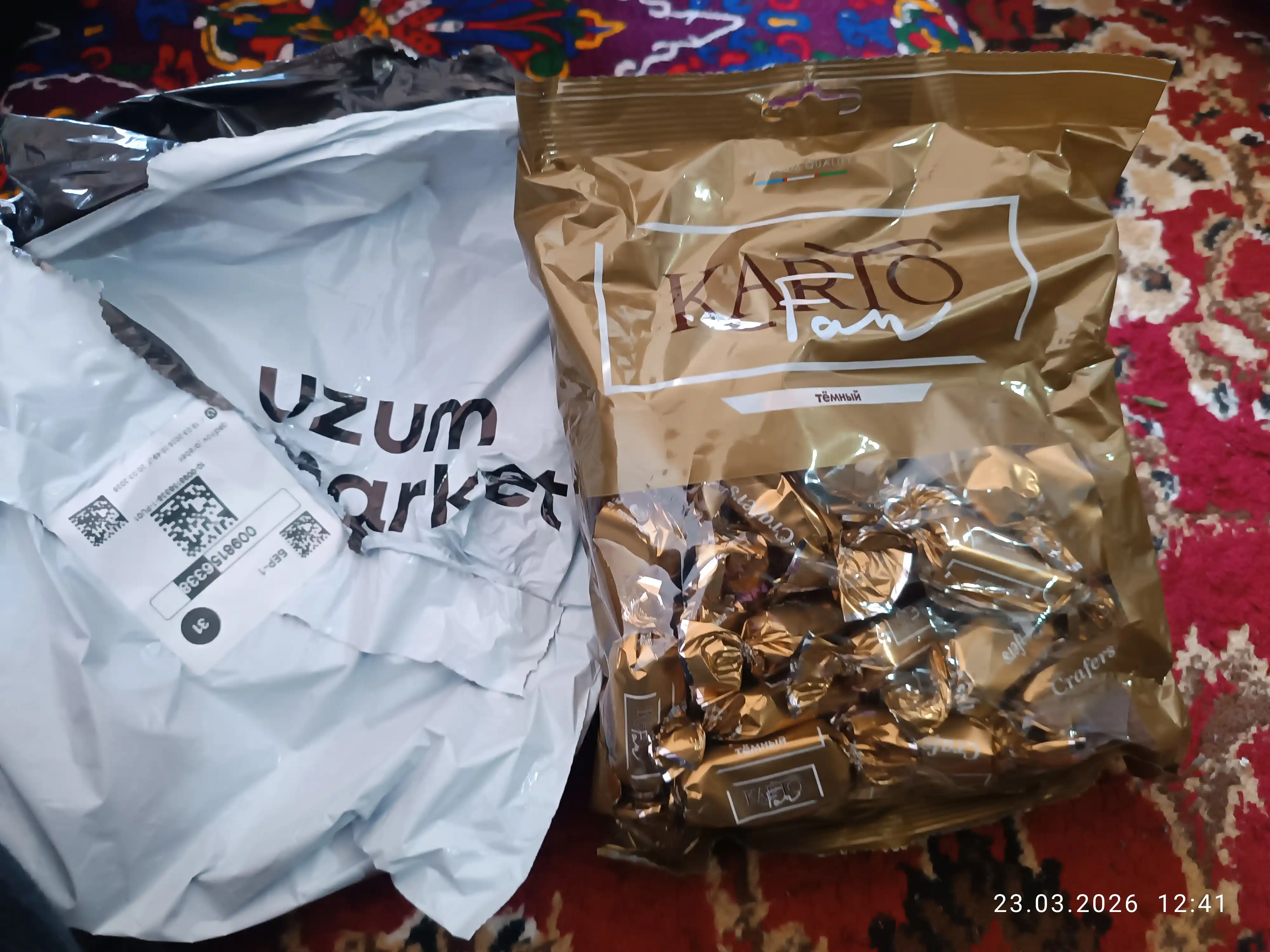 Crafers Fan shokolad ta’mli kartoshka shokolad konfeti (440 gr)