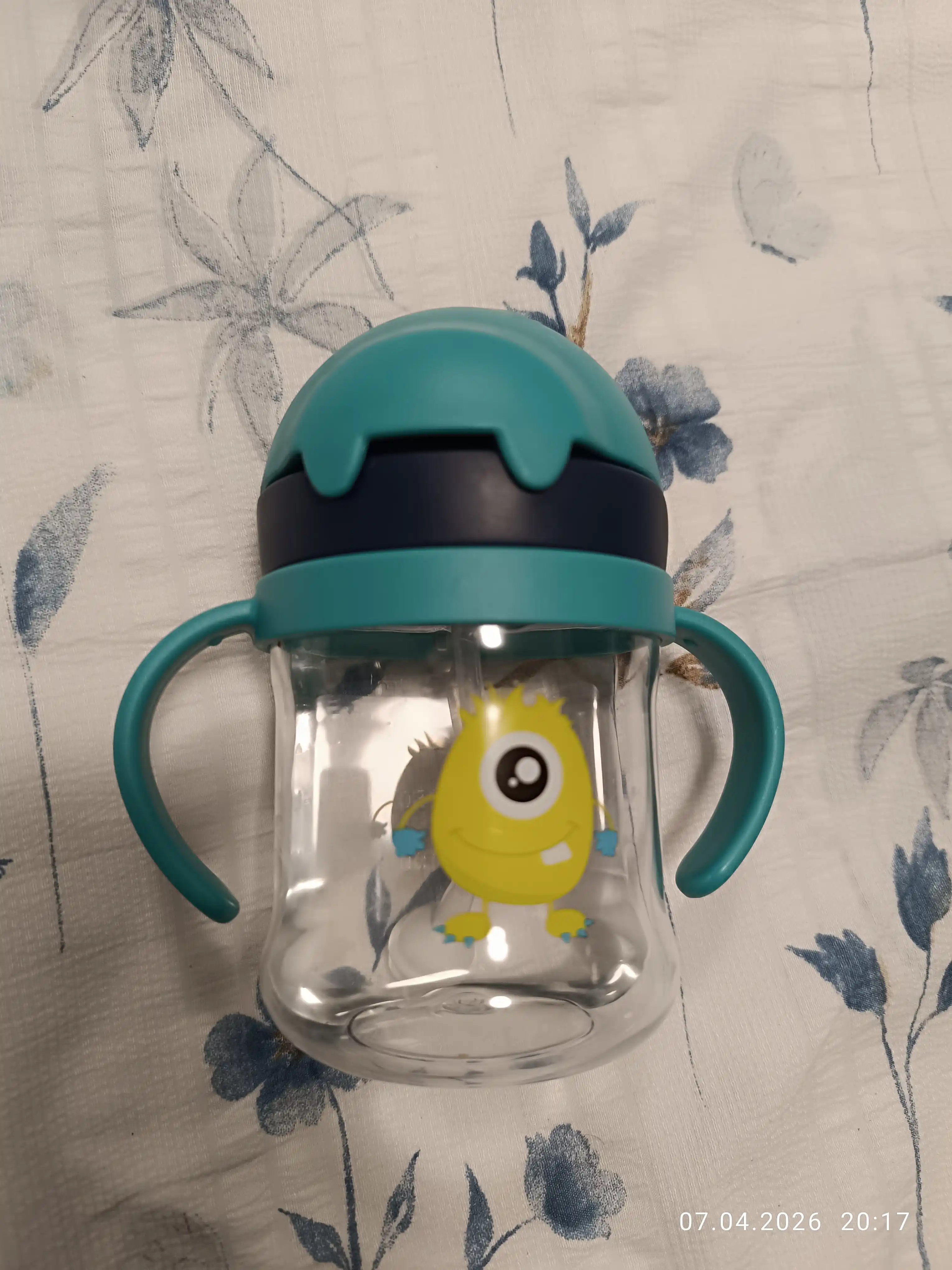Naychali bolalar suv idishi, ovqatlantirgich, to'kilmaydi, 250 ml