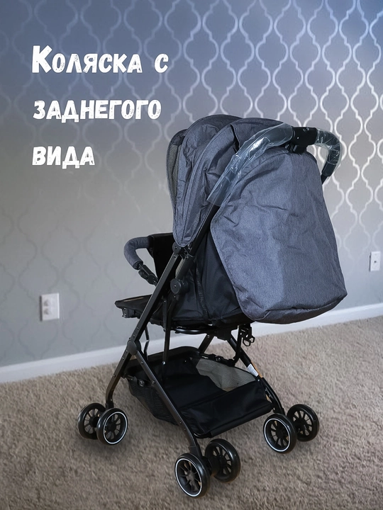 Bolalar uchun sayr kolyaskasi buklanadigan yengil aravacha 6 oy–4 yosh metall ramka qulay