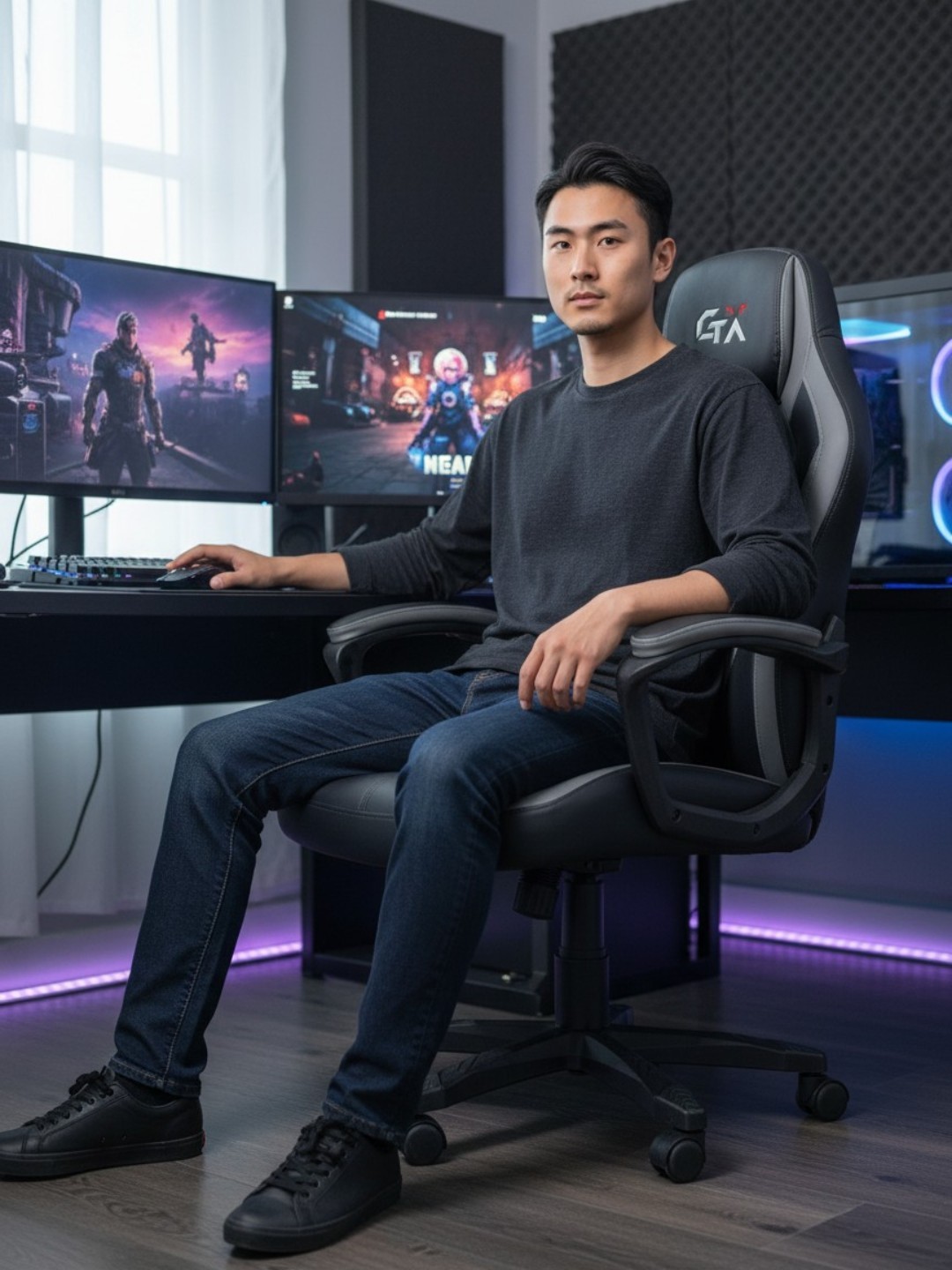 GTX-505 geymerlar uchun ergonomik kreslo - 