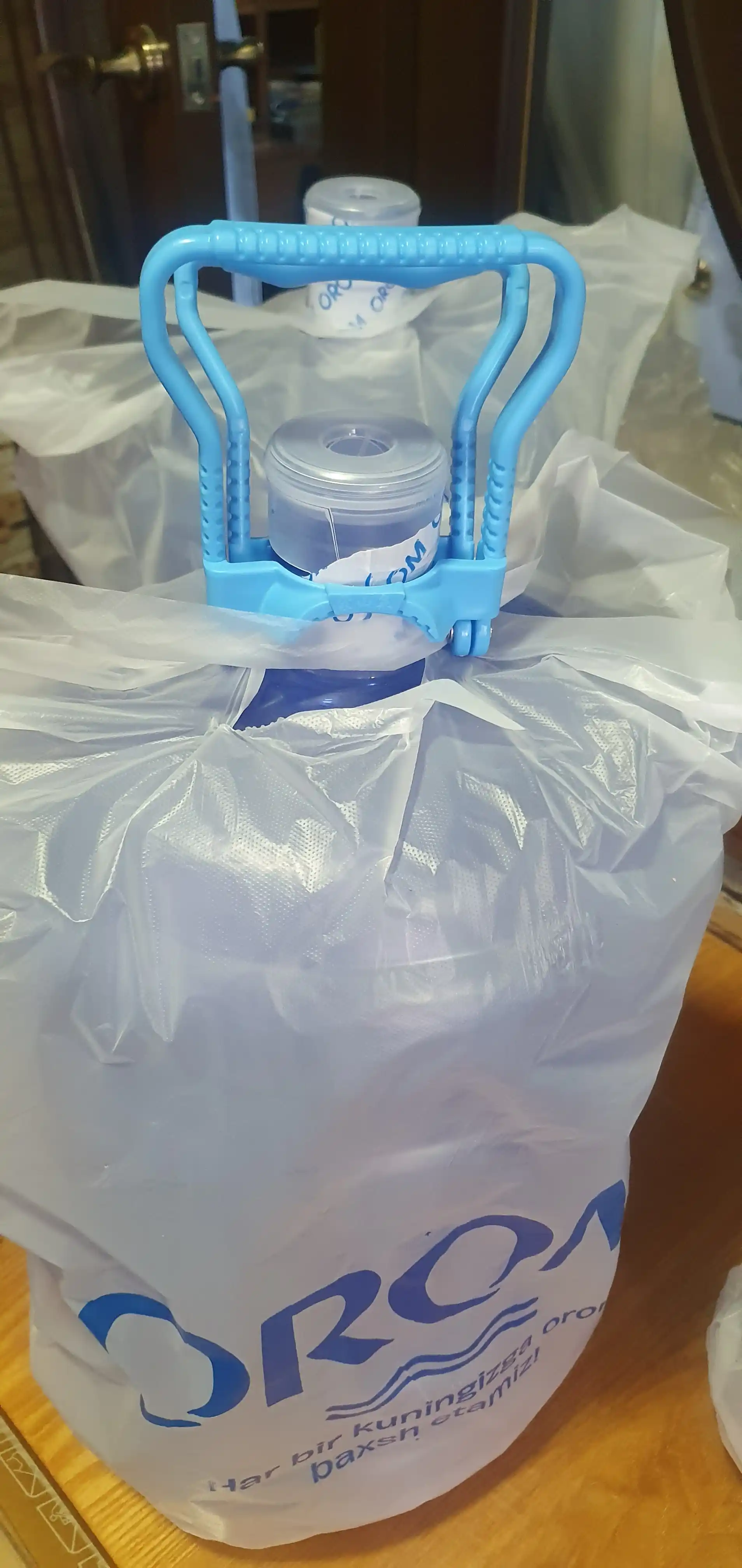 Ручка для переноса бутылки с водой в кулер, держатель для баклажки с помпой для переносит