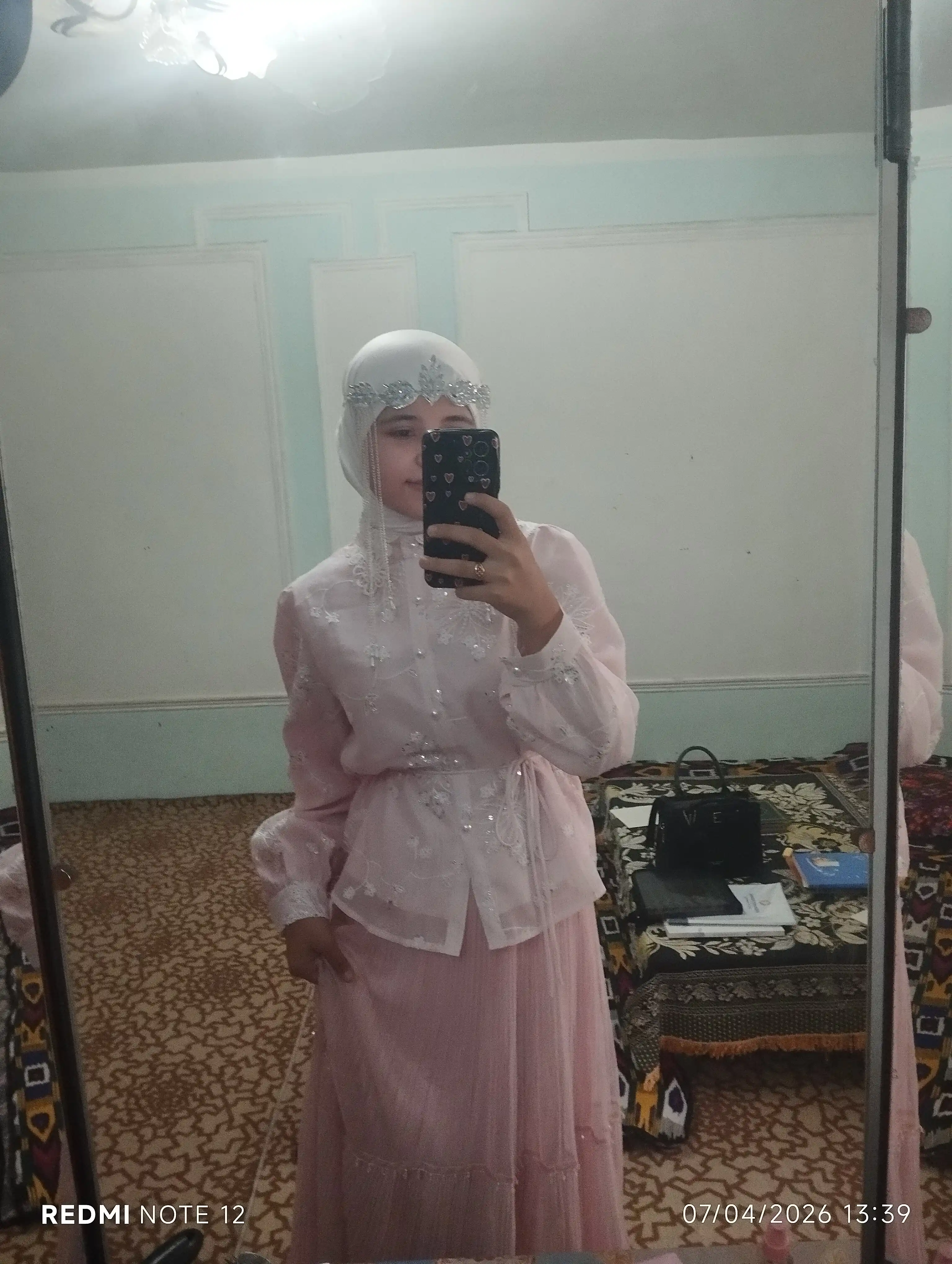 Qizlar uchun nafis diadema – Swarovski toshli, zanjirli soch aksessuari