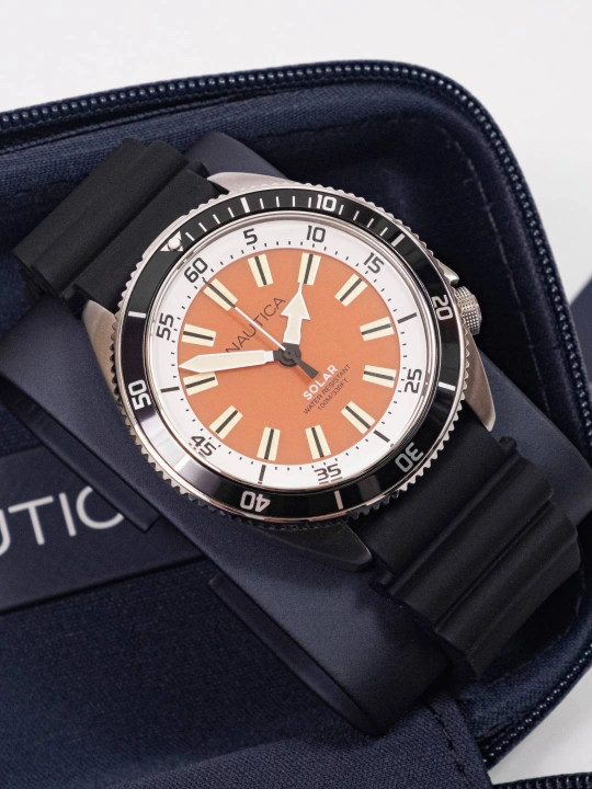 Erkaklar qo'l soati Nautica Vintage Solar Powered - 