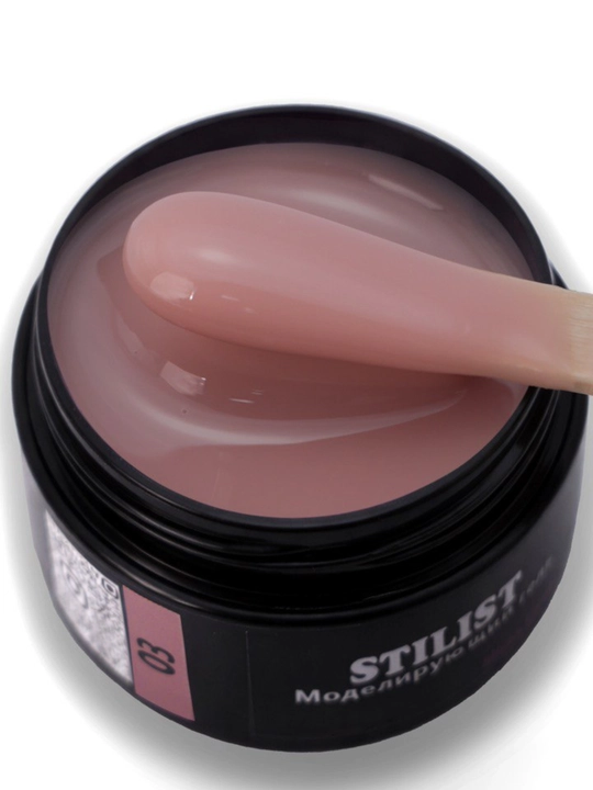 Tirnoqlar uchun No03 gel, 30 ml, to‘q pushti rangli