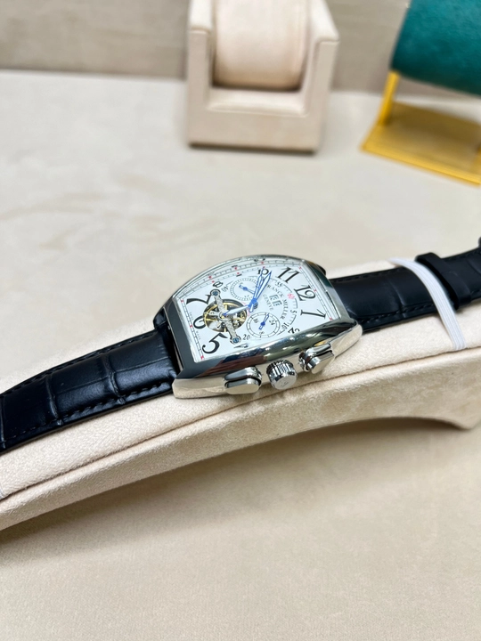 Franck Muller erkaklar mexanik qo‘l soati, skelet, sovg‘a qutisidagi soat