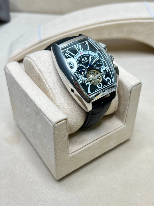 Franck Muller erkaklar mexanik qo‘l soati, skelet, sovg‘a qutisidagi soat