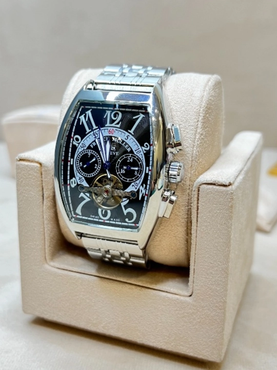 Franck Muller erkaklar mexanik qo‘l soati, skelet, sovg‘a qutisidagi soat