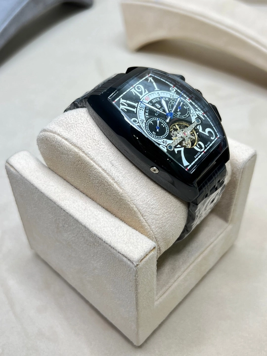 Franck Muller erkaklar mexanik qo‘l soati, skelet, sovg‘a qutisidagi soat