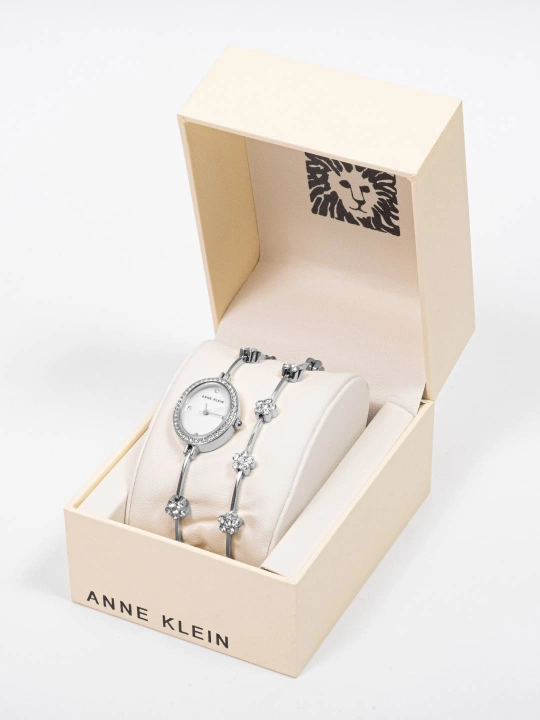 Ayollar qo'l soati Anne Klein AK5330, bilaguzuk bilan to'plam