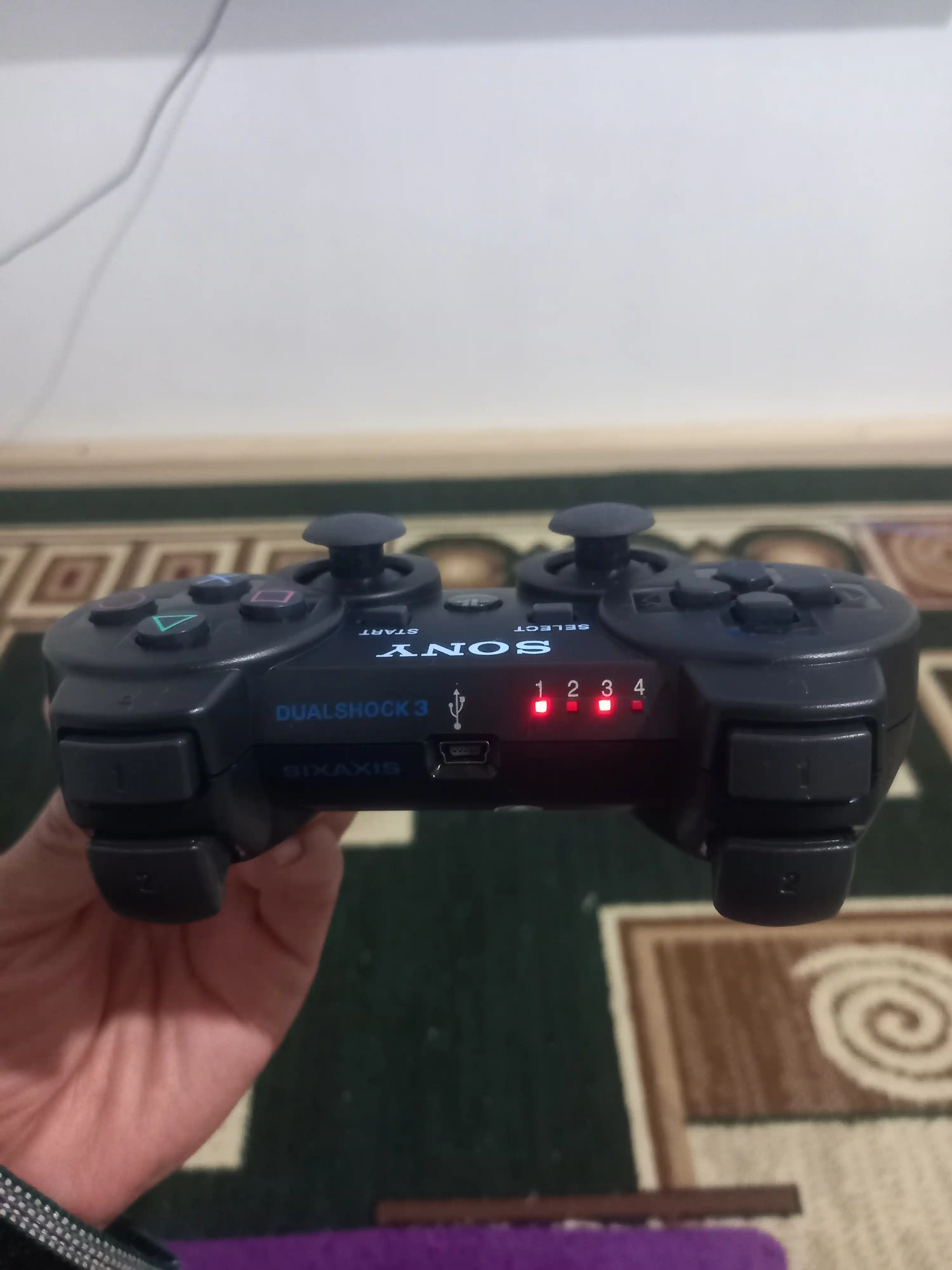 Bluetooth Joystik DualShock 3, Playstation 3 uchun kontroller, simsiz geympad