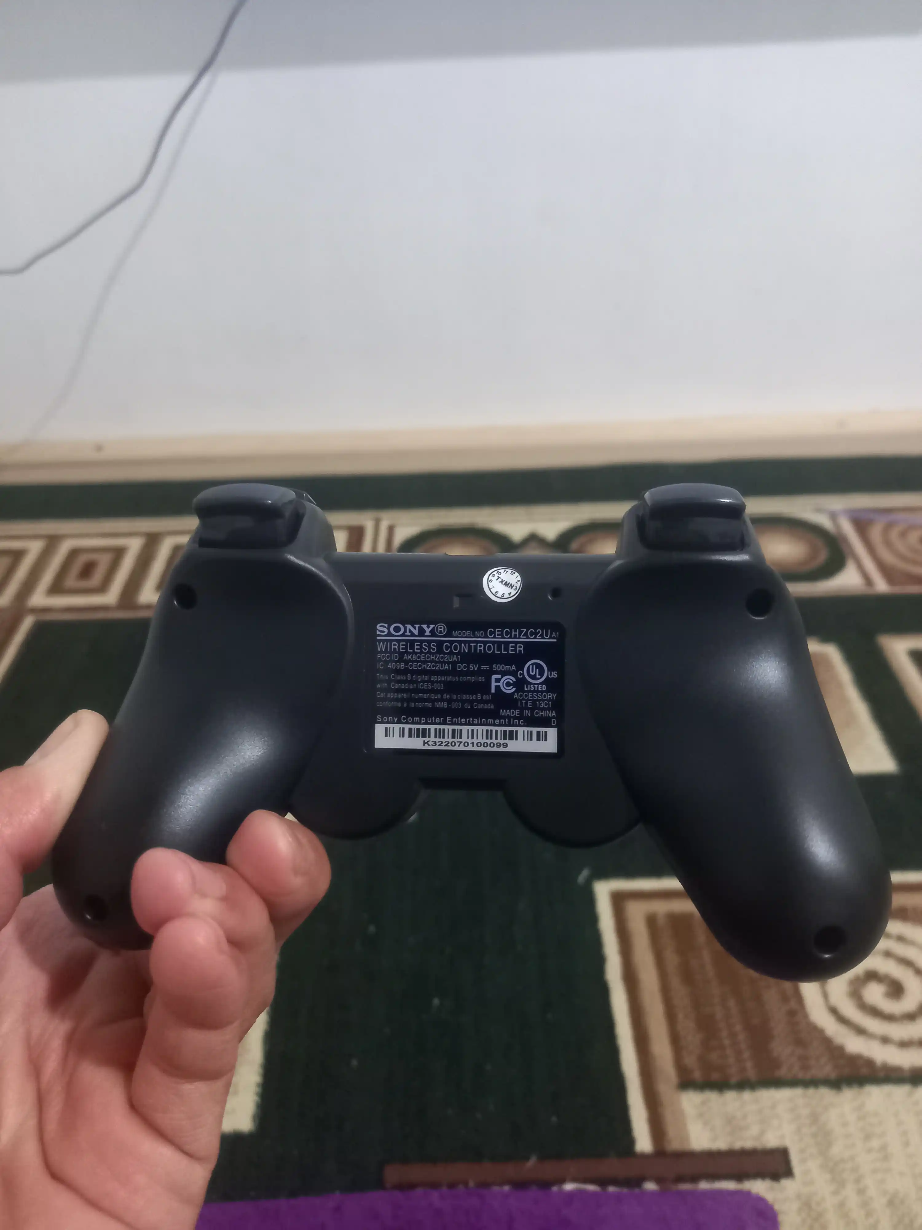 Bluetooth Joystik DualShock 3, Playstation 3 uchun kontroller, simsiz geympad