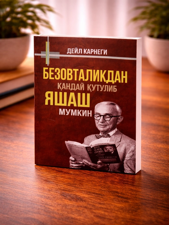 Книга Дейл Карнеги "Как перестать беспокоиться и начать жить" мотивационная - 