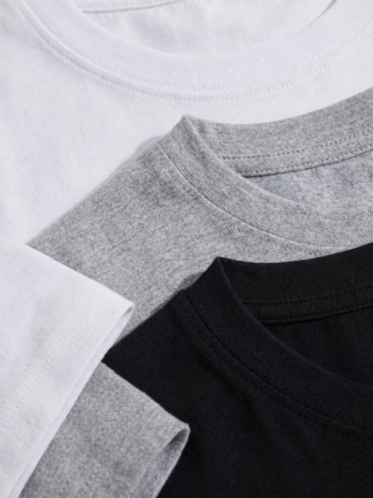 Футболка базовая мужская и женская, однотонная, 100% хлопок, S-4XL, ORZU-TEKS