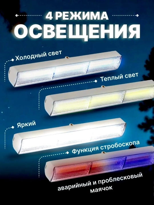 LED chiroq KK-410, 411, 412 USB va Type-C dan ishlaydi, Li-ion batareya