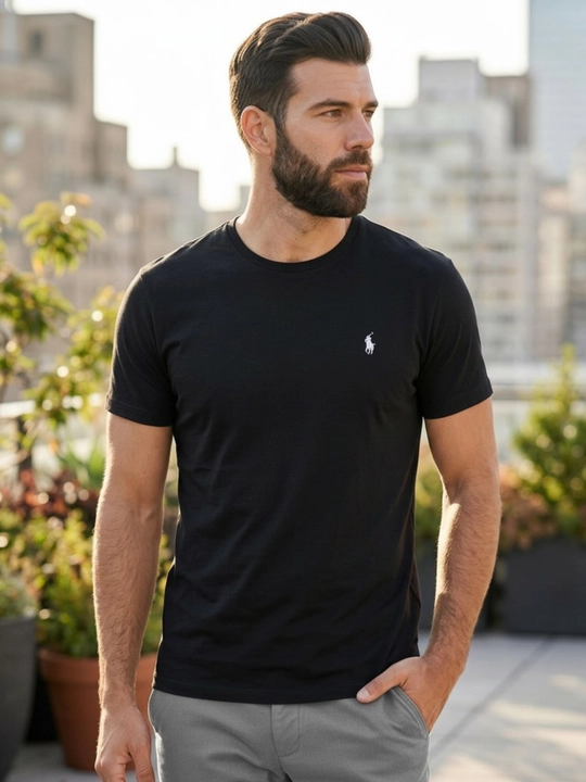 Polo Футболка для мужчин, с вышитым логотипом бренда, размеры M–3XL