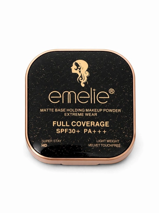 Пудра для лица Emelie BB/HD компактная Matte Powder, SPF, матовая, стойкая