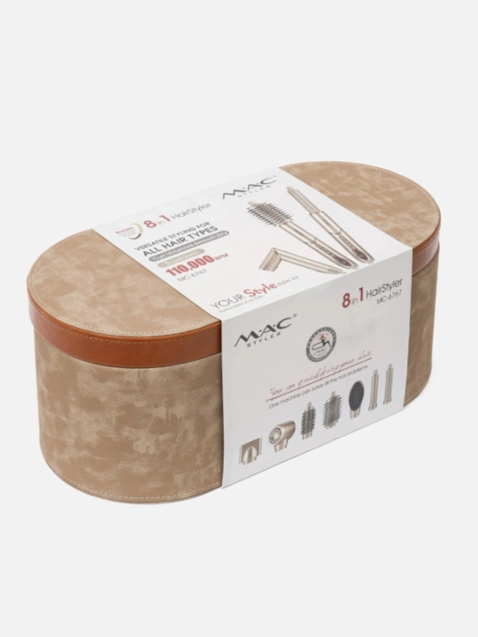 Professional fen stayler MAC LED displey, 5-8 tasi 1 da, soch turmaklagichi, 1200-1600 Vt