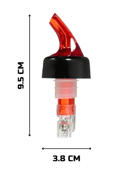50 ml li shishalar uchun geyzer-dozator, shaffof rangli