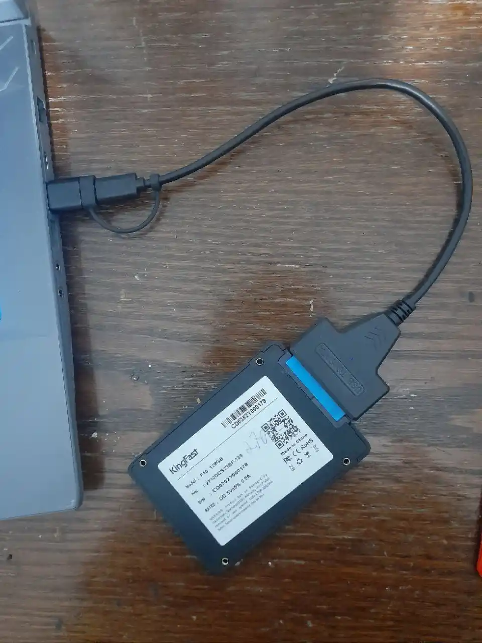 Кабель-переходник адаптер SATA-USB для SSD HDD, поддержка 2.5 дисков