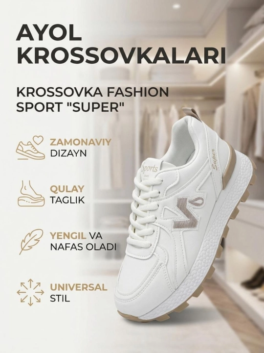 Fashion sport krossovkalari - 