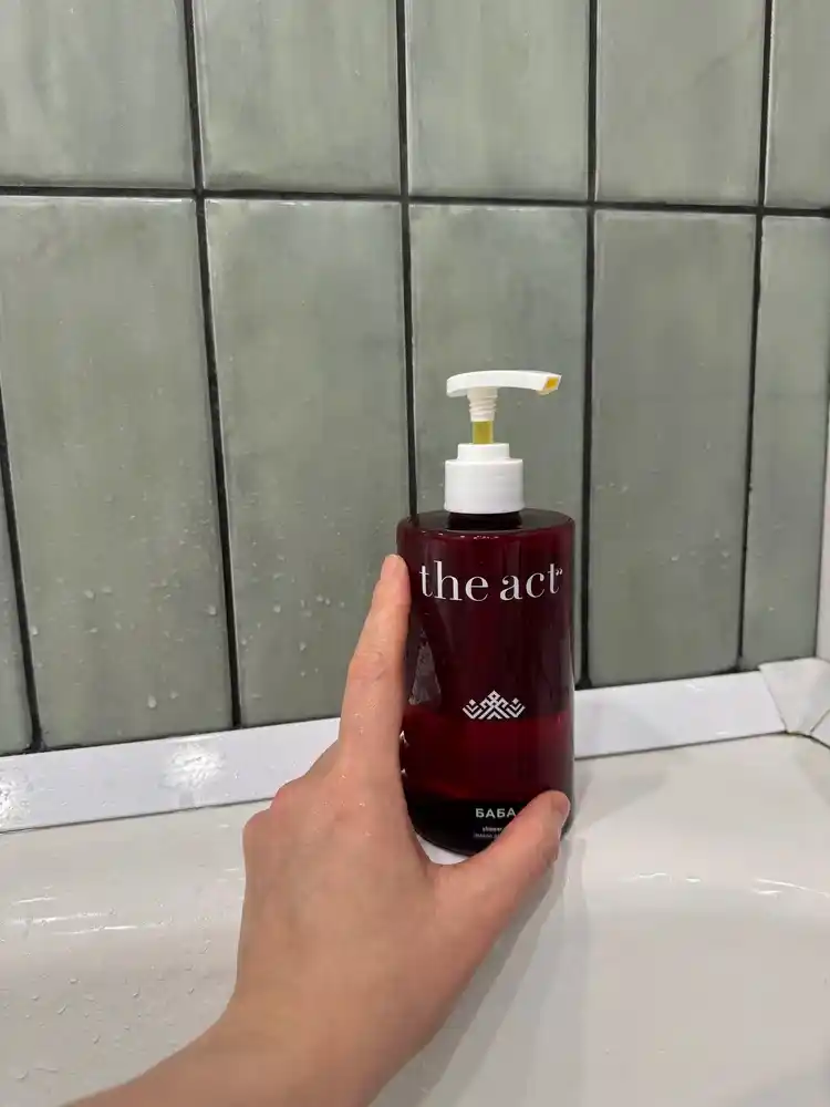 The Act tana uchun gidrofil yog‘-gel dush va vanna uchun, hidli, BABA seriyasi 460 ml